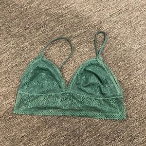 Victoria secret lace triangle bralette